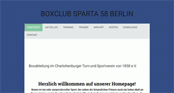 Desktop Screenshot of bc-sparta58.de